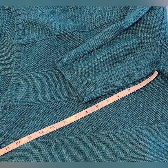 Two Eileen Fisher Short Sleeve Knit Cardigans Size Medium - Picture 15 of 16